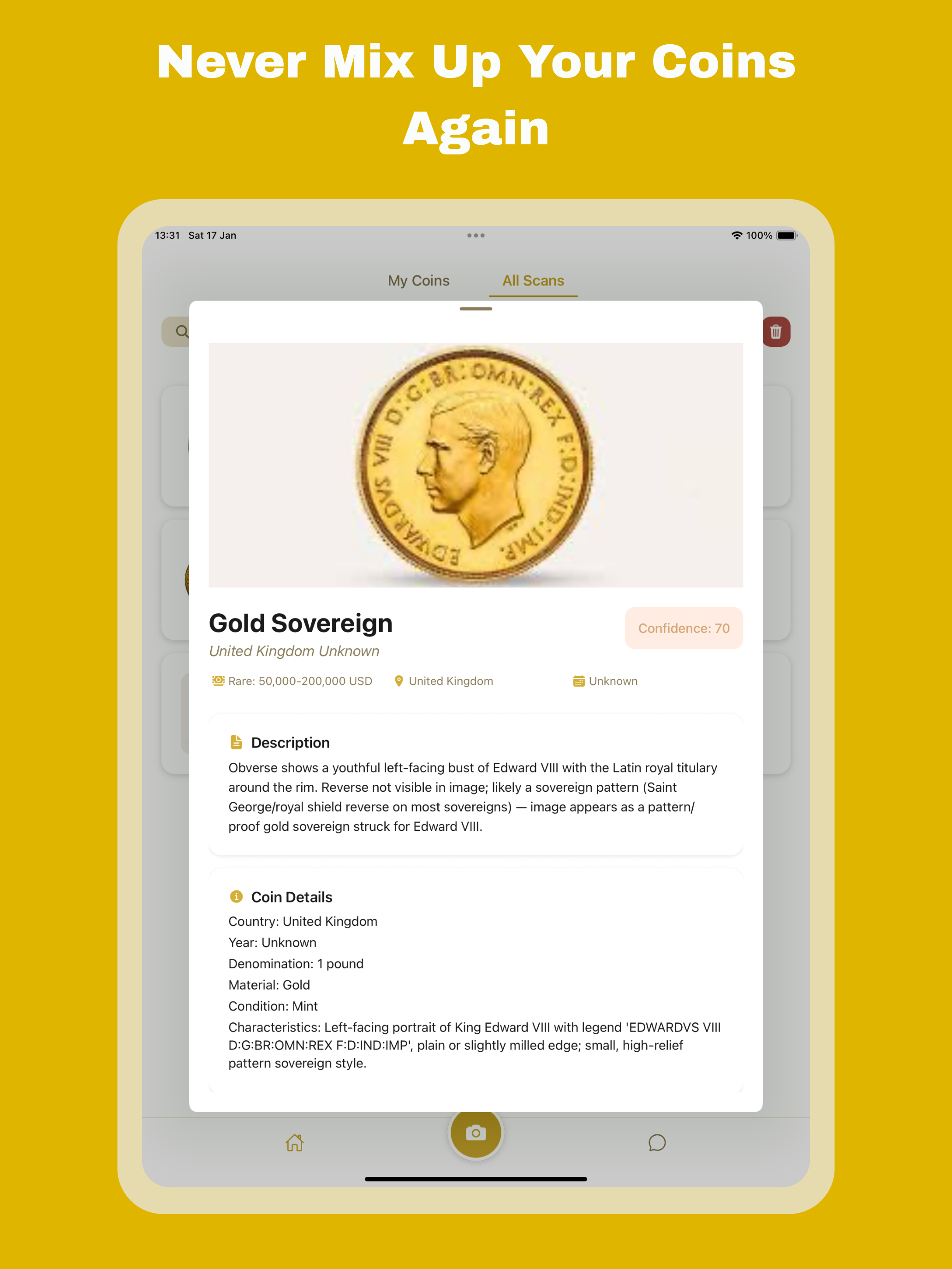 Penny Scanner: Identify Value