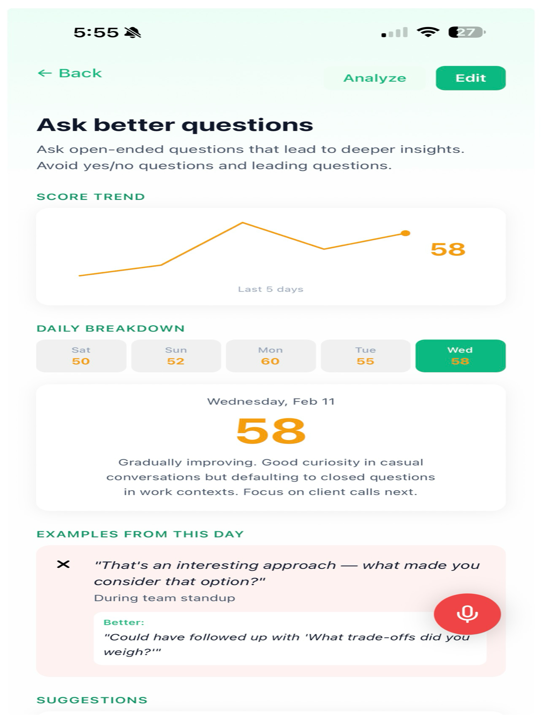 Fluent - Communication Coach screenshot 13