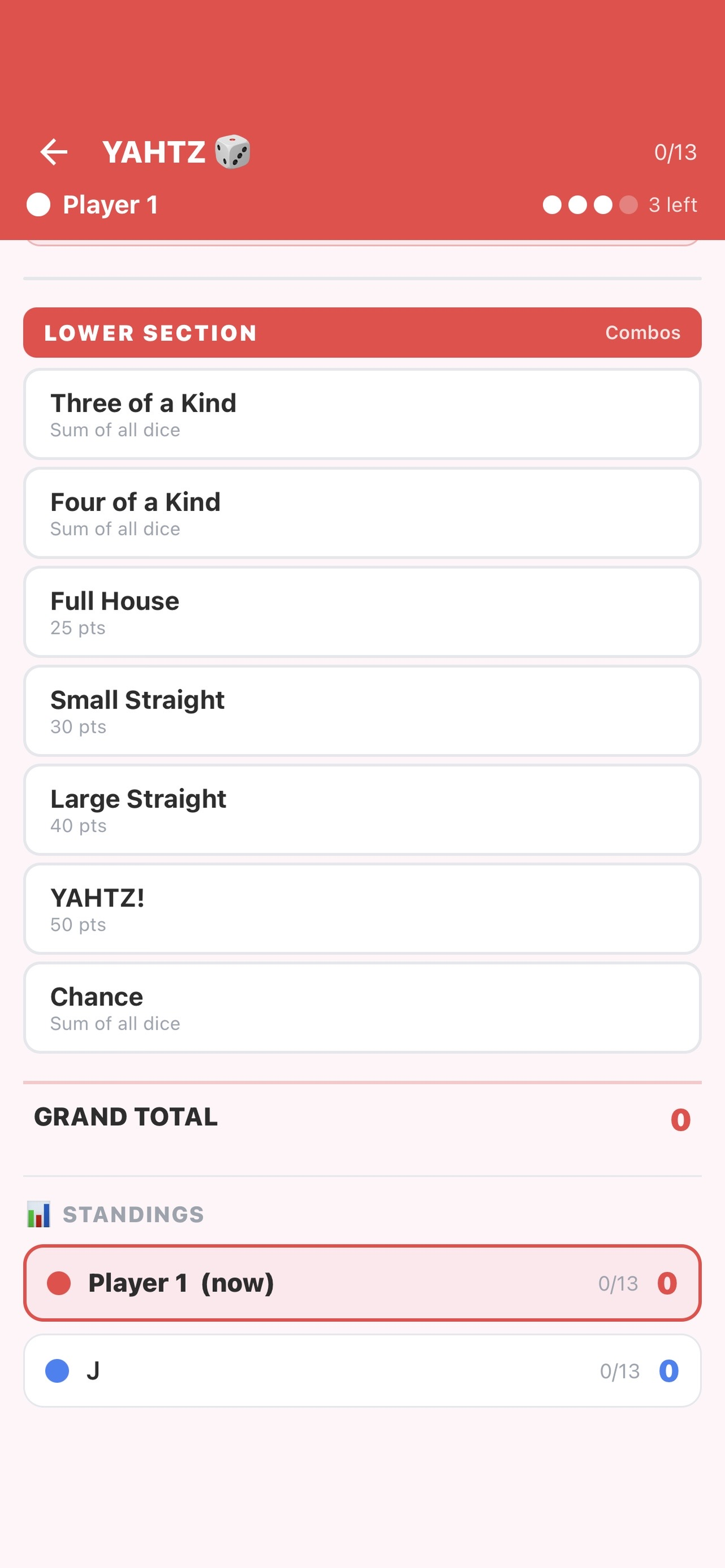YAHTZ-Shake and Score screenshot 5