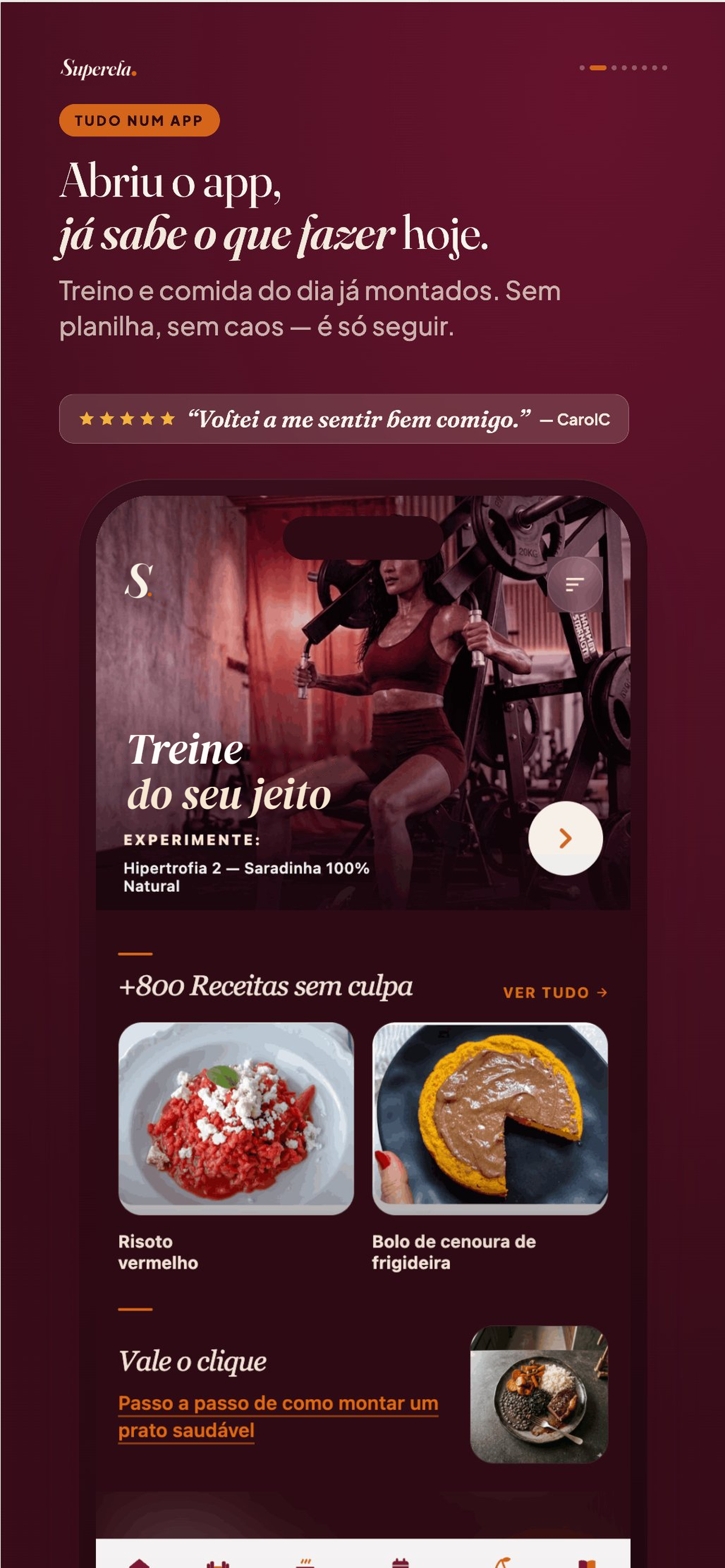 Treino para Mulheres: Superela screenshot 2