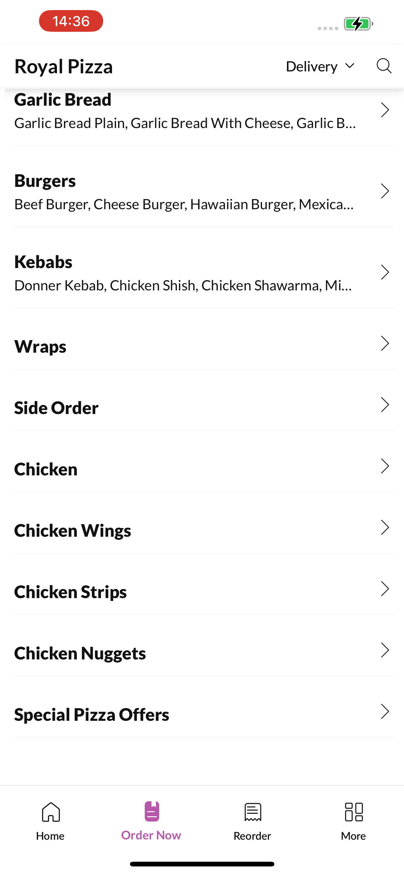 Royal Pizza. screenshot 3