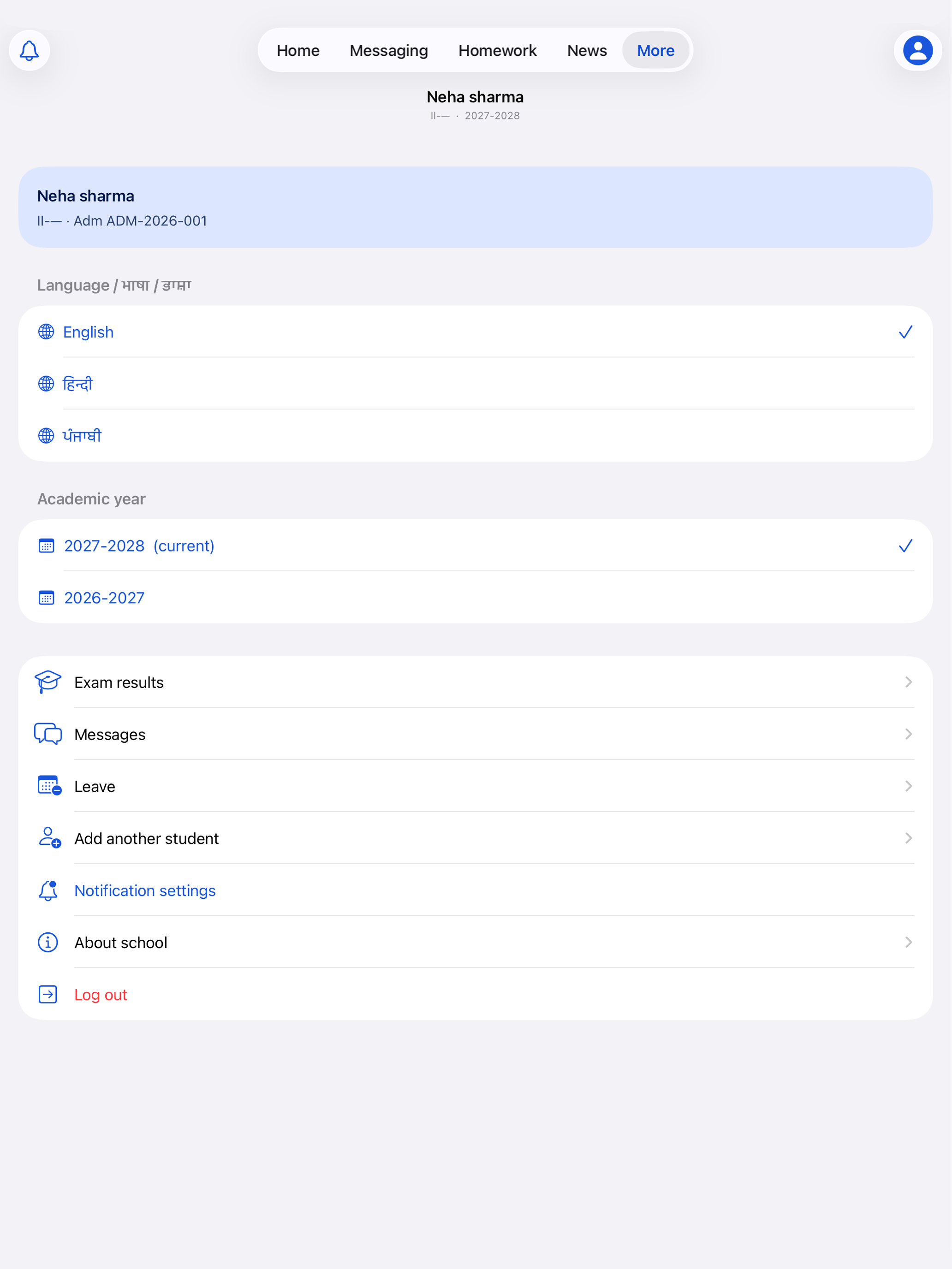 Vidyalaya App - Parent screenshot 10