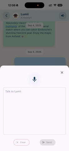 Lumii.me SNR screenshot