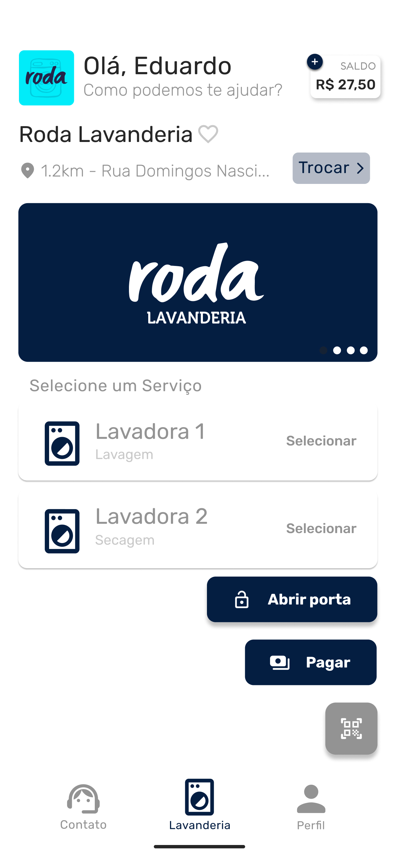 Roda Lavanderia
