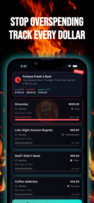 Budget Bully: Expense Tracker Screenshot 1 of 6