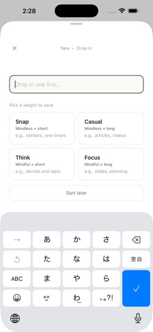 PocketToDo - Simple Tasks iPhone screenshot