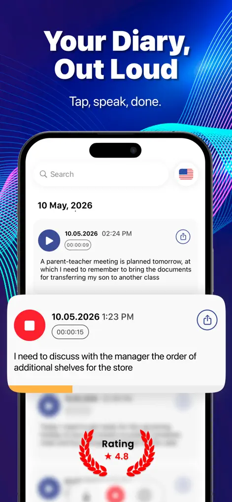 Echo - Voice Notes & AI Diary - Productivity App | MWM