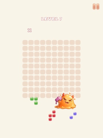 Dexy2 Block Crush Puzzle iPad screenshot