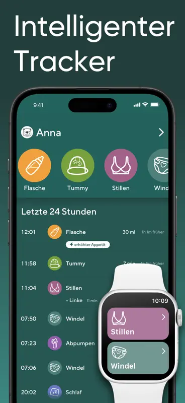 Baby Stillen Tracker・Bear·Tots screenshot 1 of 5