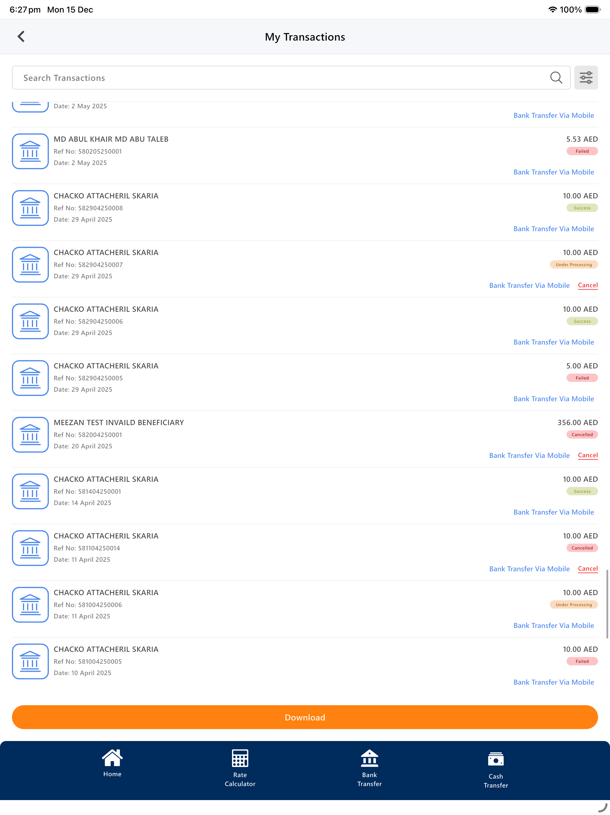 Sharaf Exchange-Money Transfer screenshot 11