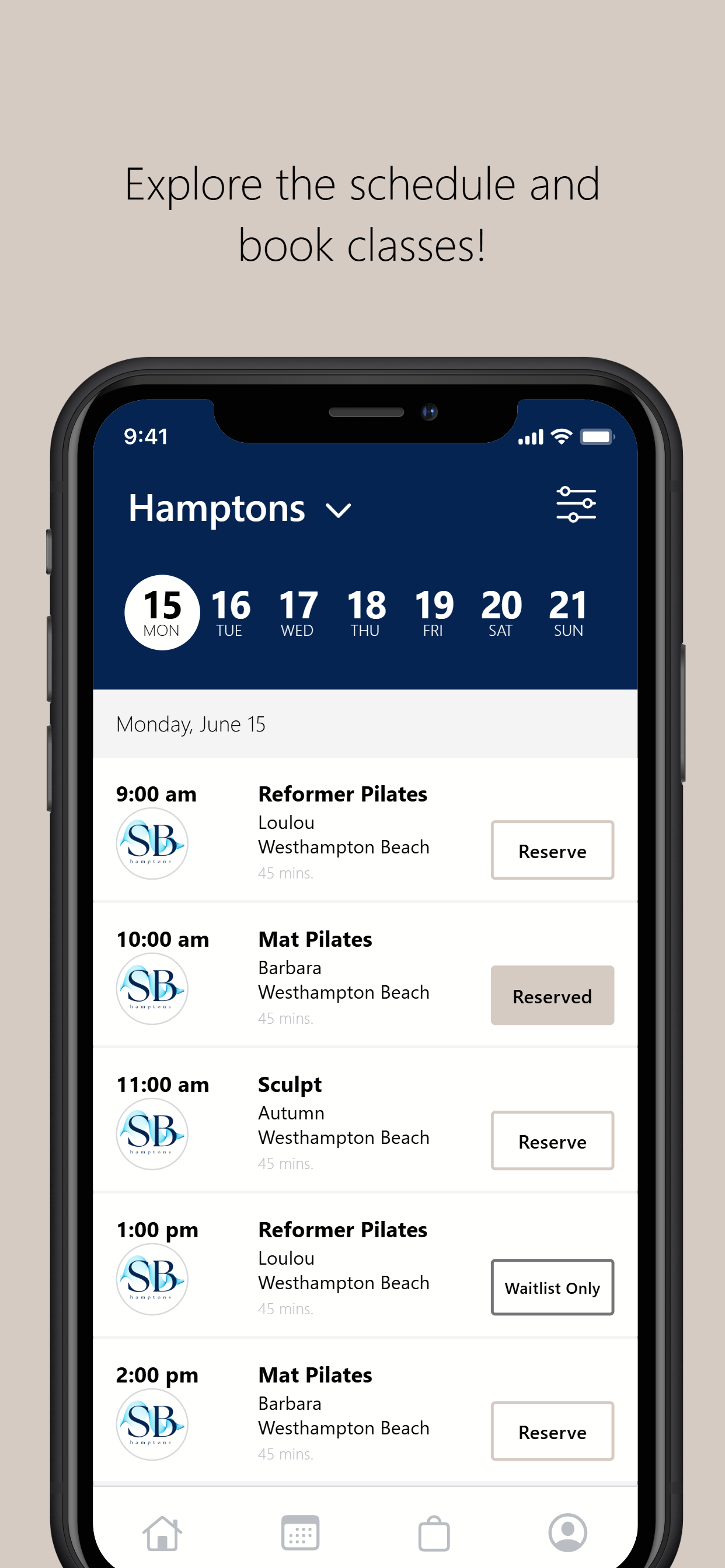 Soundbody Hamptons screenshot 3