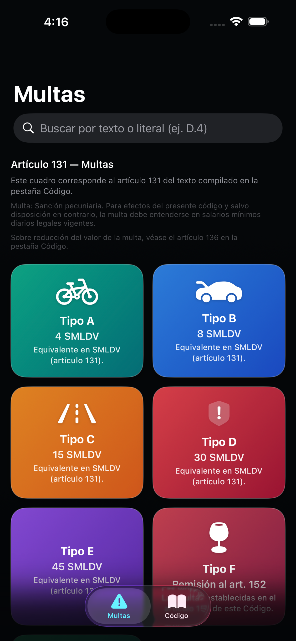 Código de Tránsito Colombia