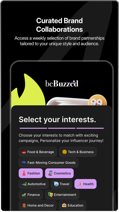 beBuzzed - Earn from Reels Screenshot