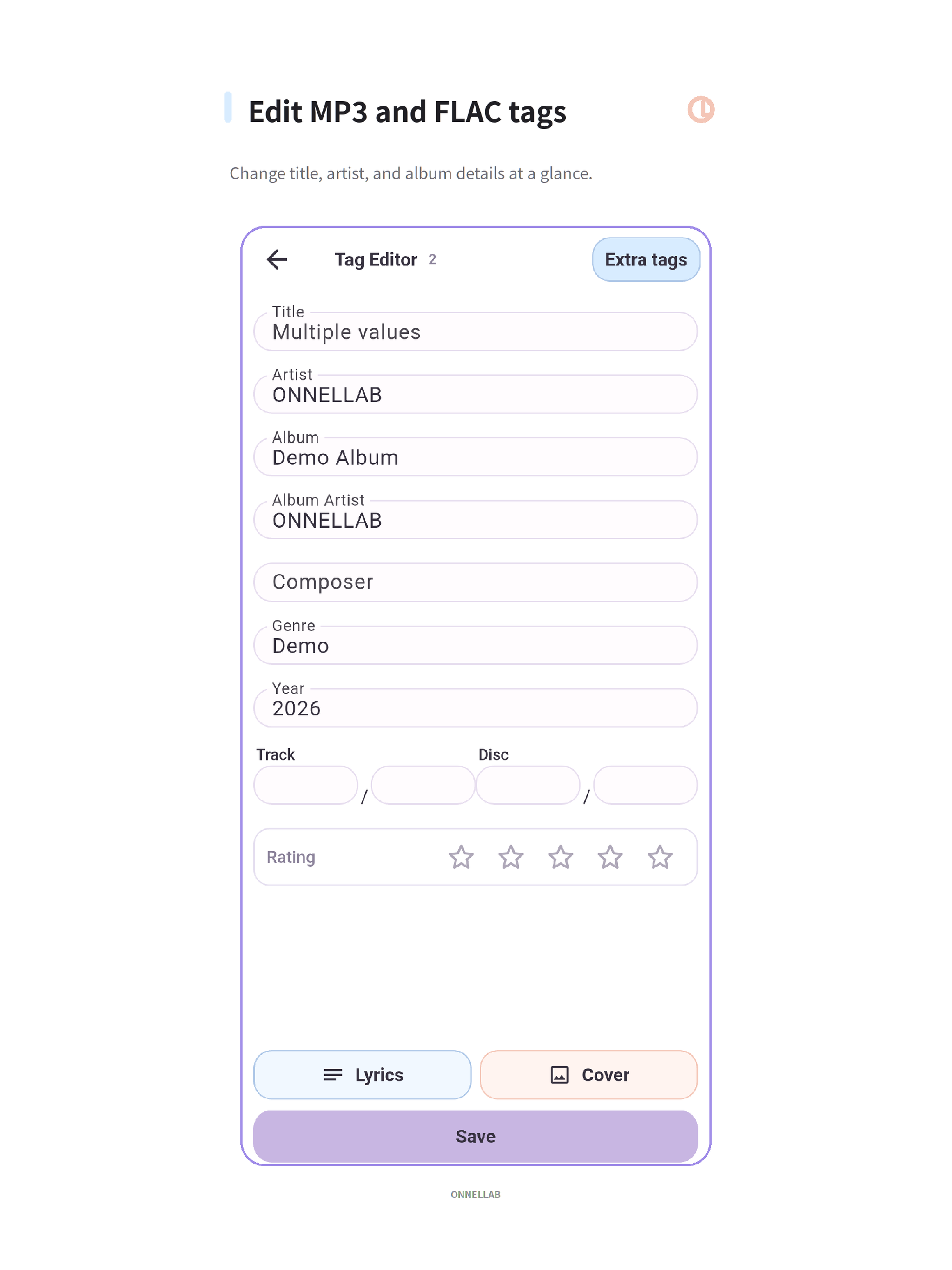 TagWeaver - MP3/FLAC Tagger screenshot 7