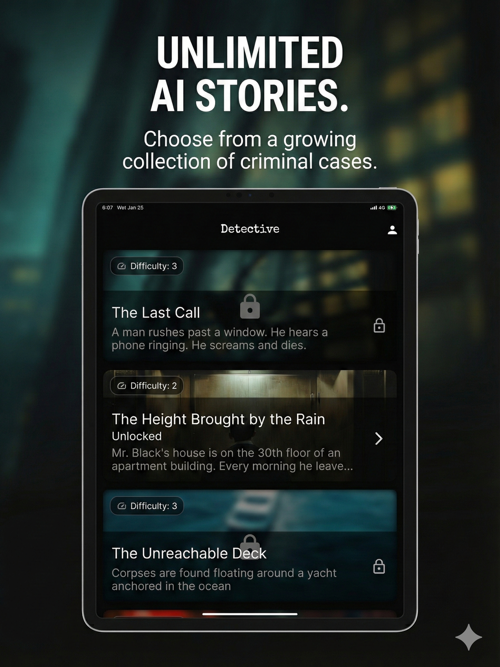 Detective AI: Yes No Mystery