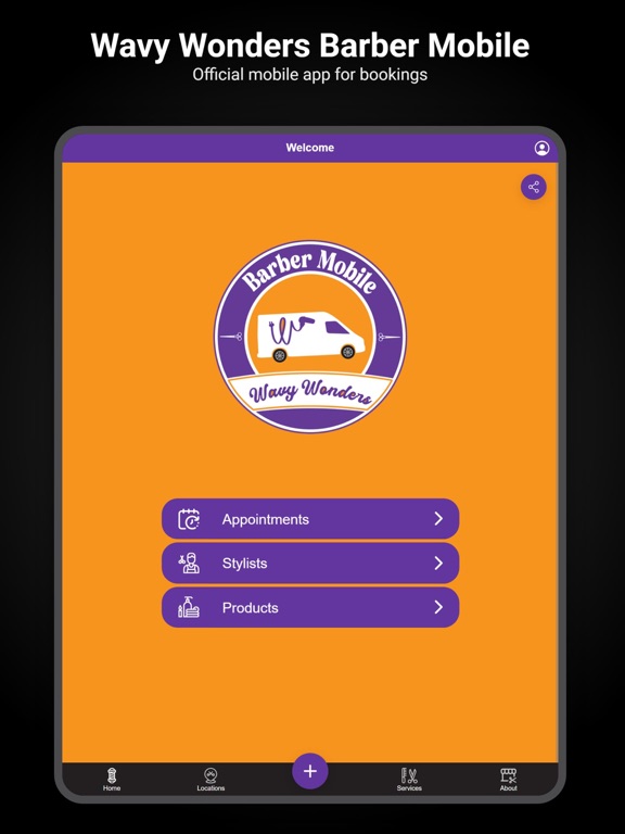 Wavy Wonders Barber Mobile iPad screenshot