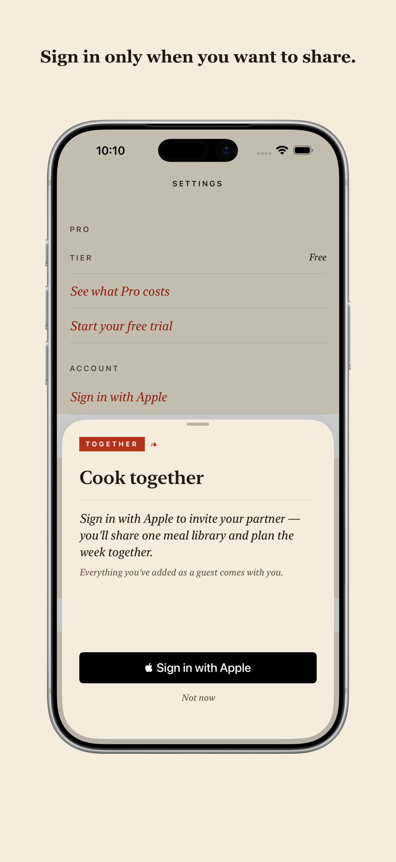 FamilyPlate: Dinner Planner screenshot 8