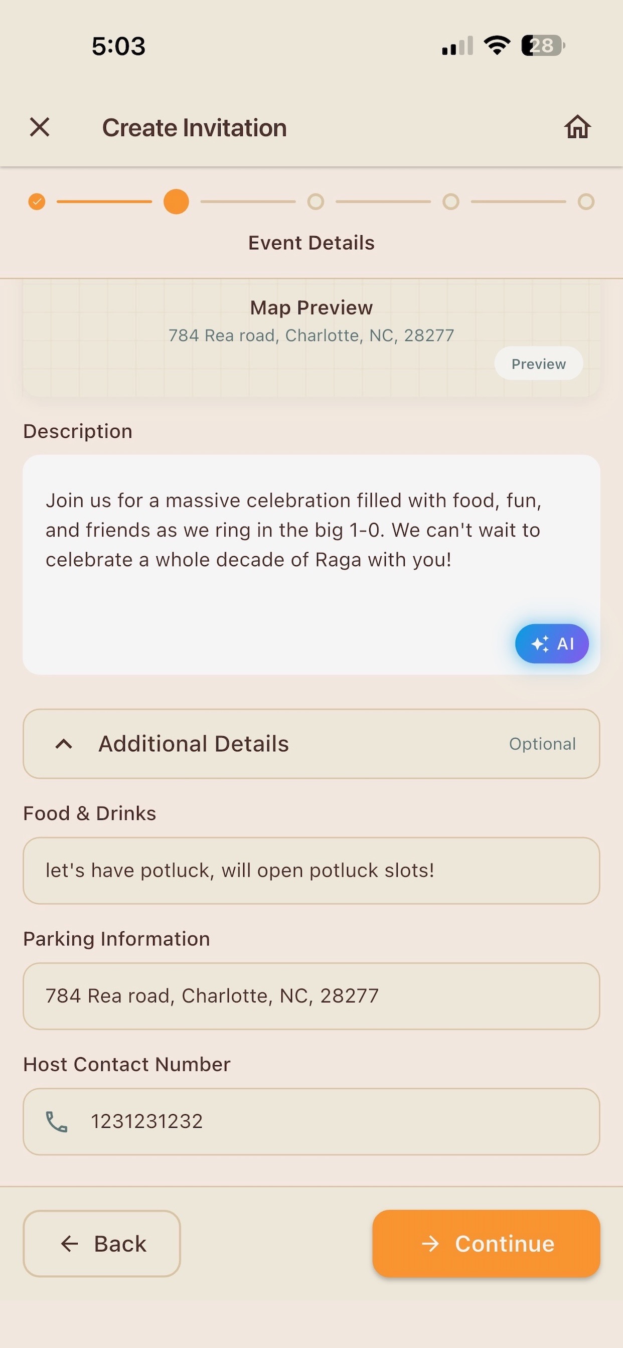 Screenshot 4 of Lekha: Digital Invitations