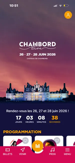 Chambord Live 2026 iPhone screenshot 1
