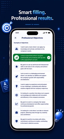 Easy & Fast Resume CV screenshot
