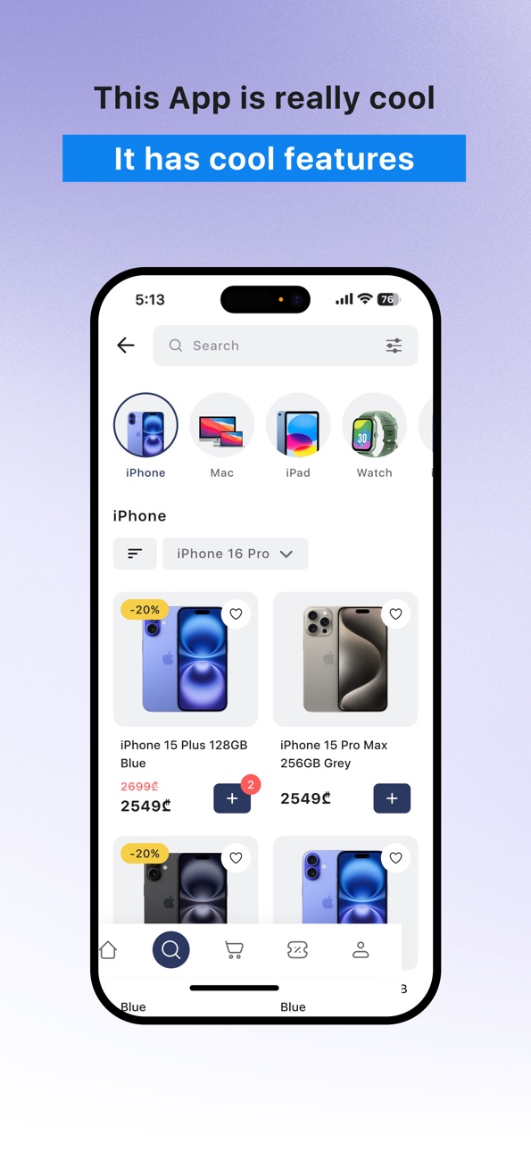 iPhone screenshot