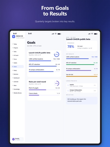nexusos iPad screenshot