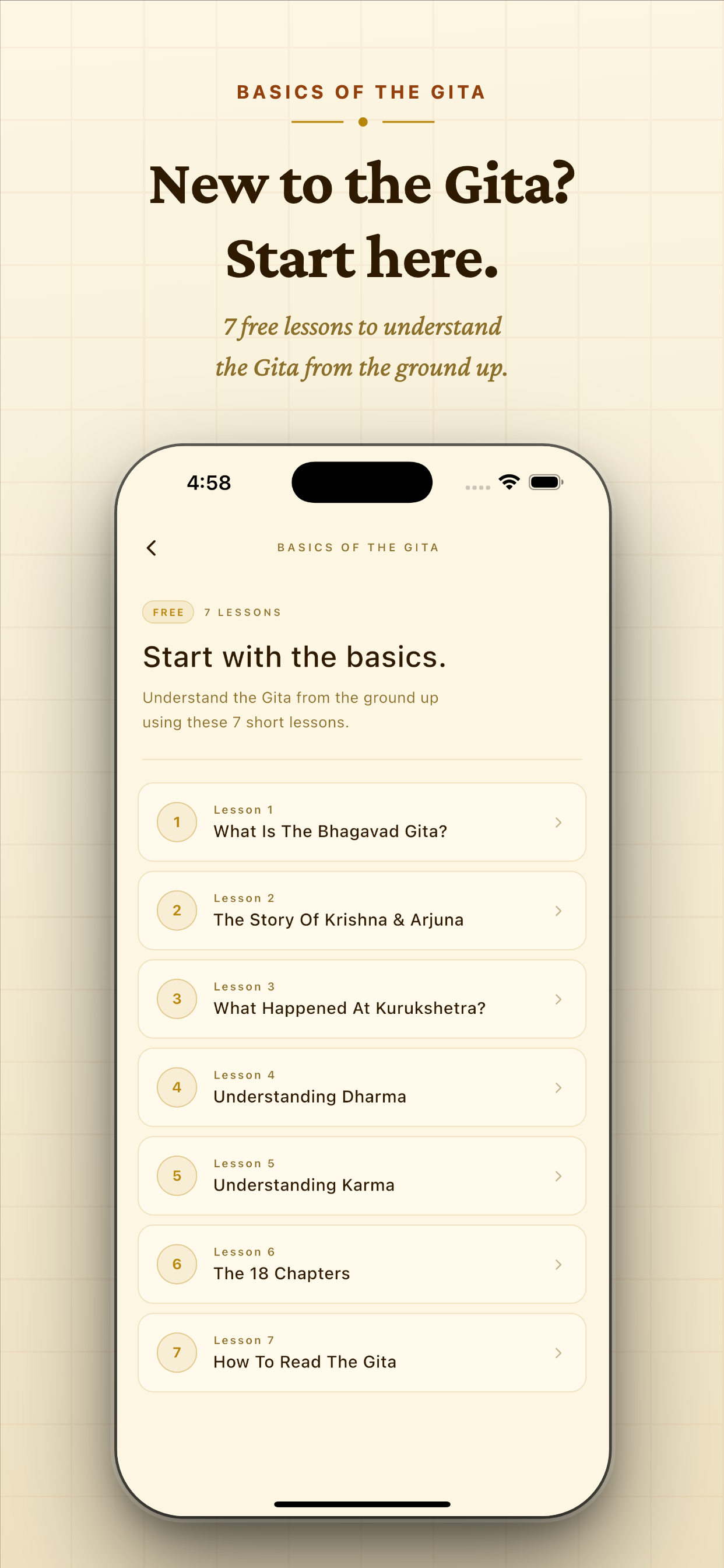 Vedya: Daily Bhagavad Gita