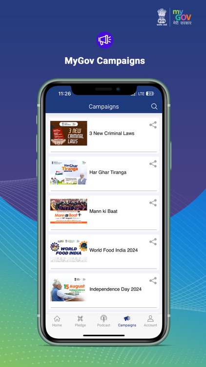 MyGov India - मेरी सरकार screenshot-6