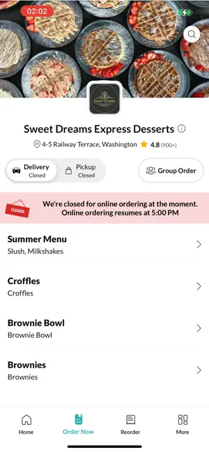 Sweet Dreams Express Desserts screenshot 2