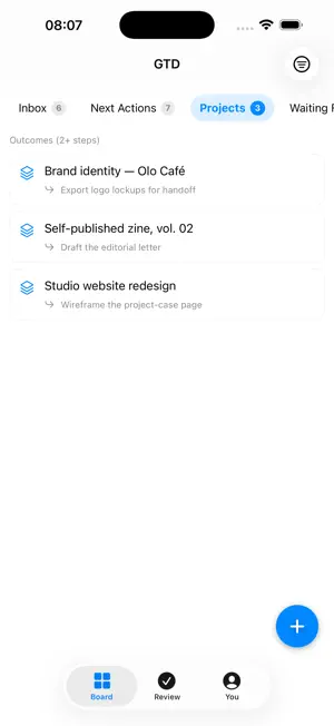 GTD Brain screenshot 3