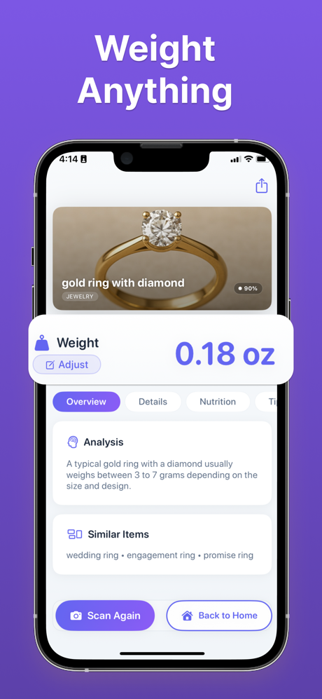 Scale For Weighing - GramLog screenshot 2