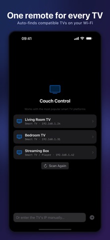 Couch Control: Smart TV Remote Screenshot 1 of 4