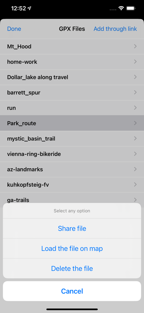 Gpx Viewer-Converter&Tracking screenshot 10