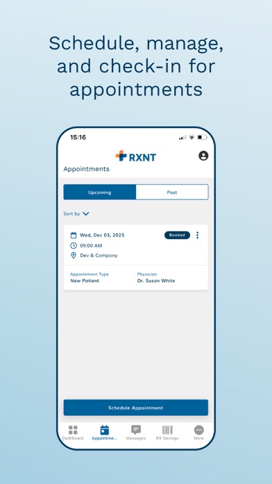 Screenshot 1 of MyRXNT App
