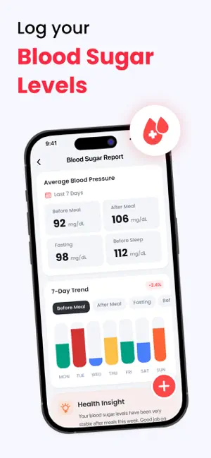 Pulse Now: Heart & BP Tracker iPhone screenshot 4