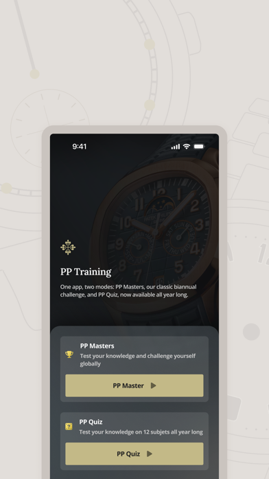 PP Training Screenshot