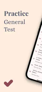 English Grammar Test & Quiz screenshot #1 for iPhone