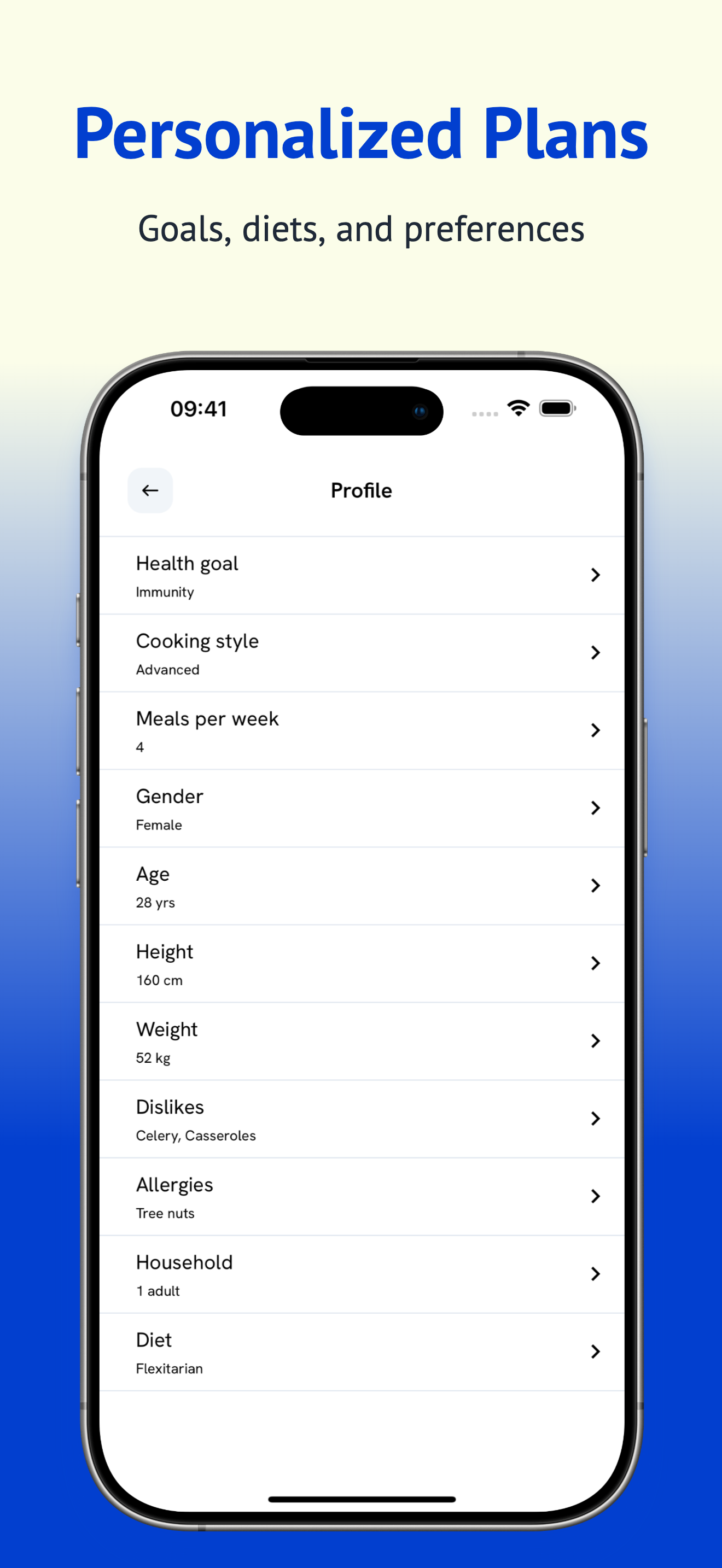 Sundae: AI Meal Planner screenshot 8