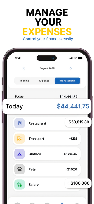 Budget Planner & Tracker+ Screenshot 1 of 5