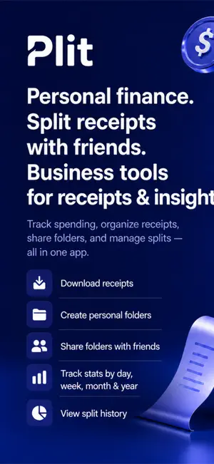Plit: Split Bills & Expenses screenshot 1