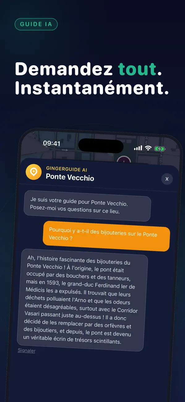 Screenshot #2 pour Gingerguide : Guide IA