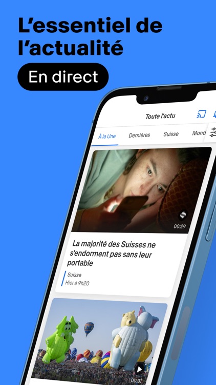 RTS Info : Toute l’actualité