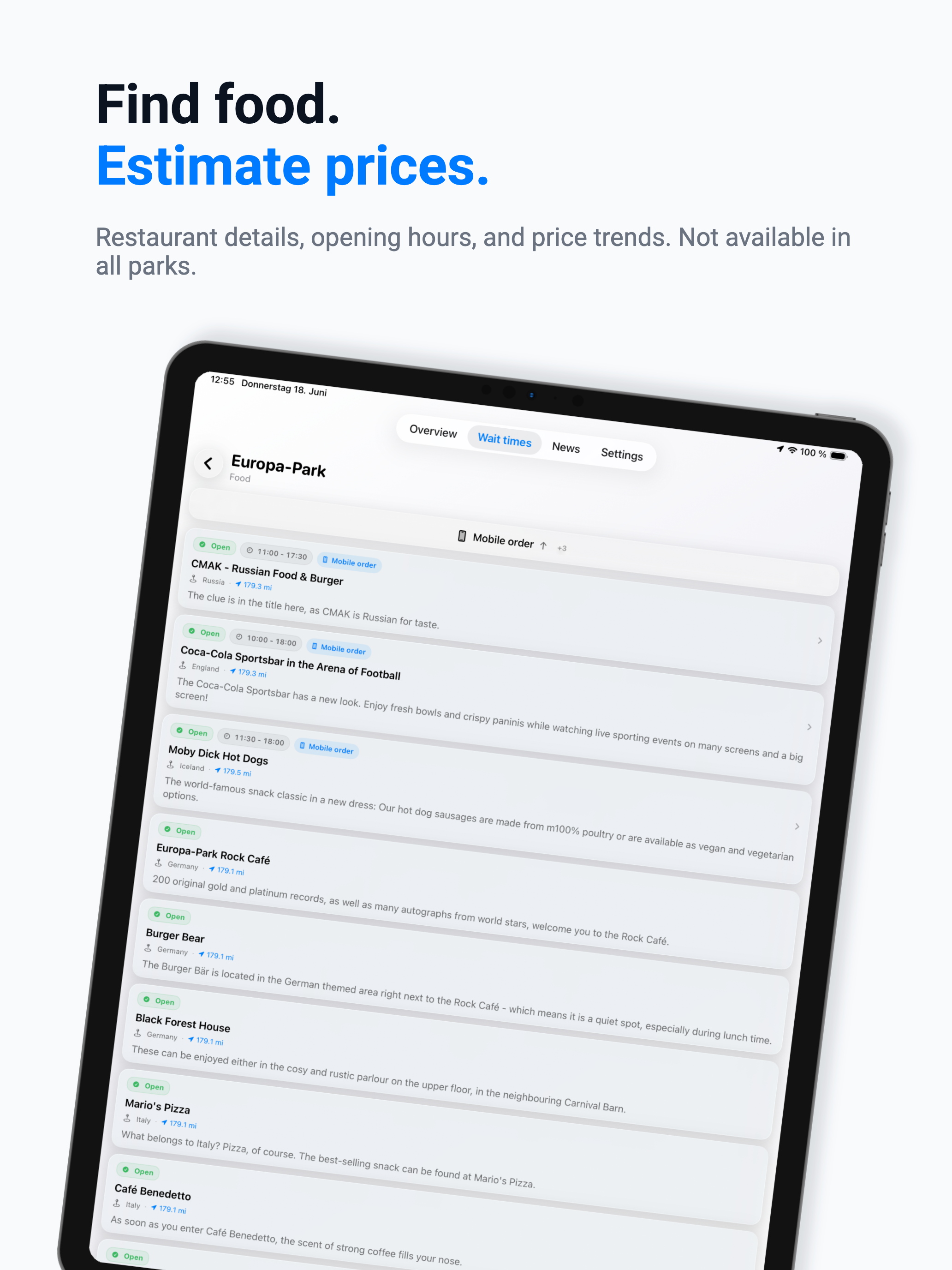 Wartezeiten.APP