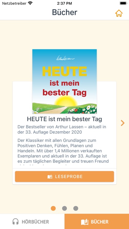 HEUTE ist mein bester Tag