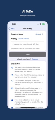 AI Todo-List Screenshot 4 of 5