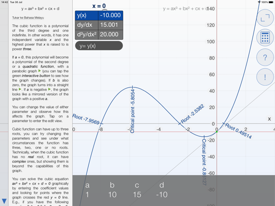 Screenshot #5 pour Fonction cubique
