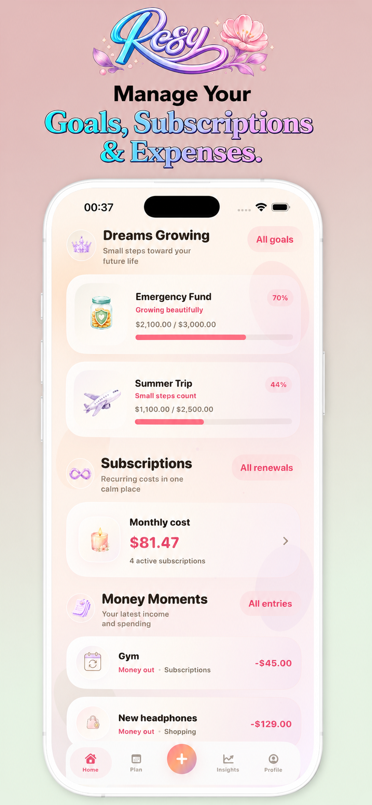 Rosy: Budget Planner screenshot 4