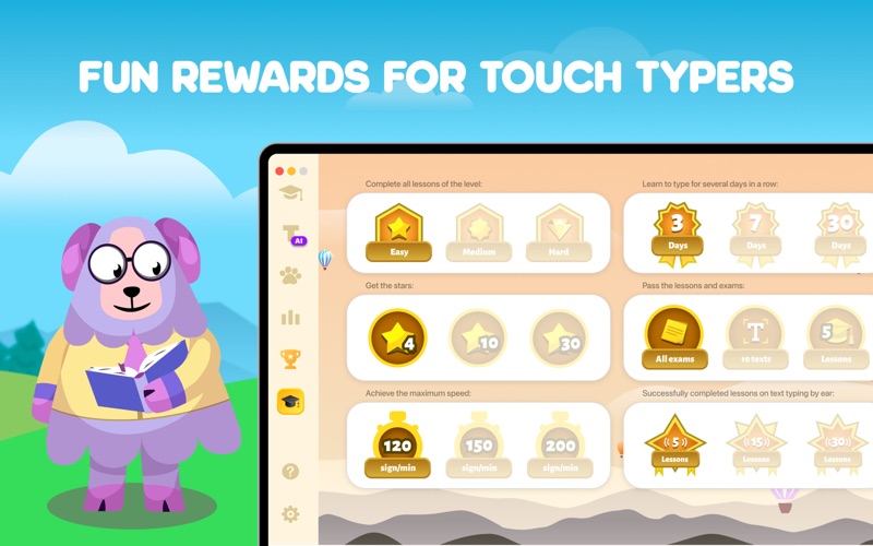 Master of Typing for Kids Screenshot