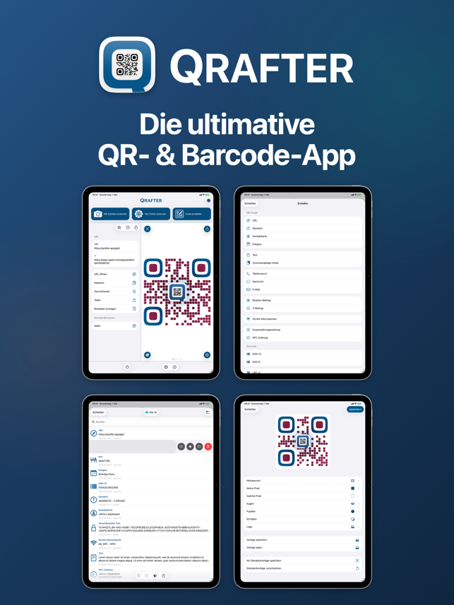 Qrafter: QR Code Scanner Screenshot