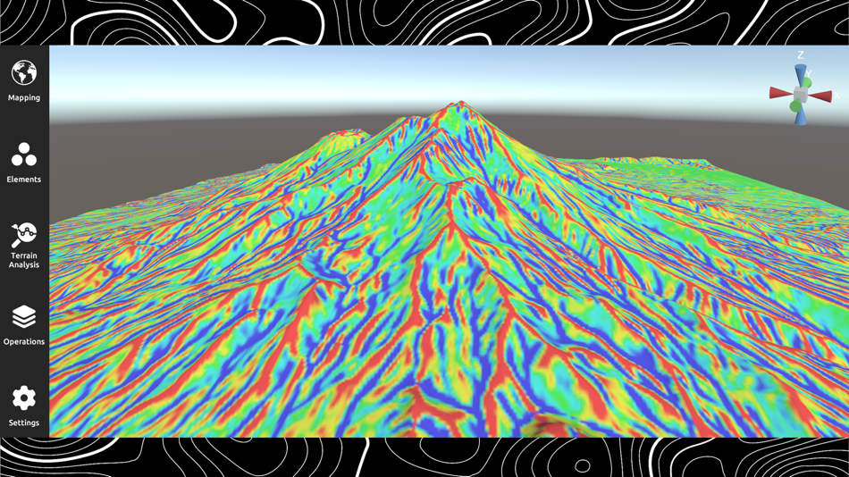 #3. 3D Mappa - GIS & Topo Analysis (macOS) 由: Andres Narvaez